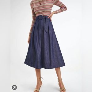 Zendaya x Tommy Denim Skirt, Size 4